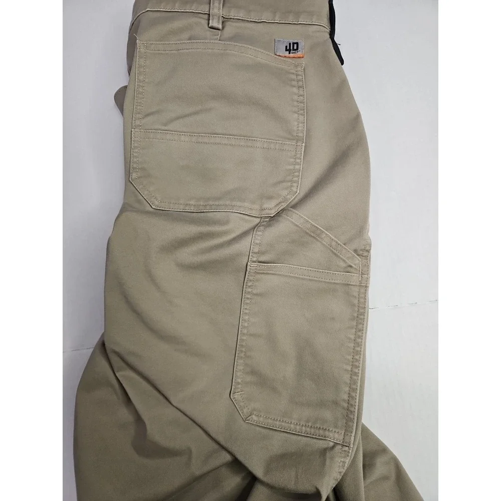 40 Grit x Duluth Trading42x30 Carpenter Work Pants Standard Fit‎ Beige (101)